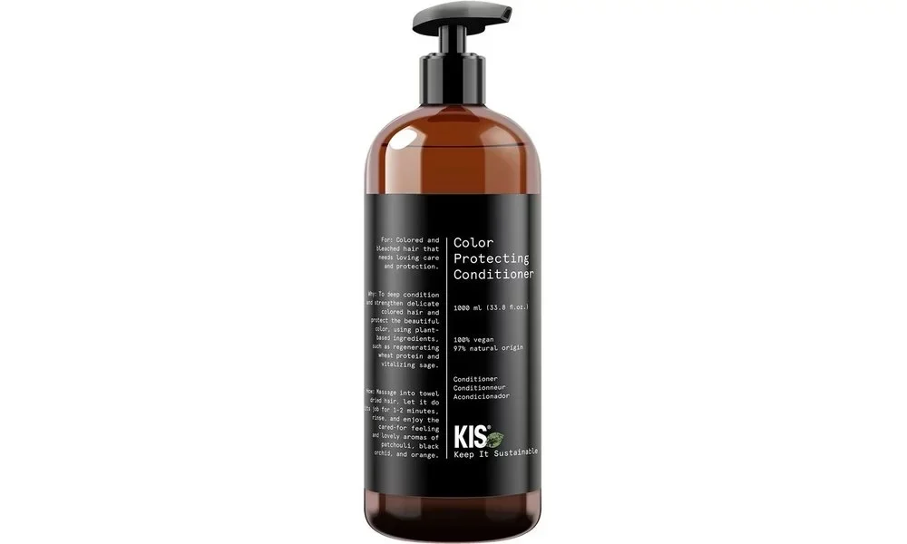 KIS Green Color Protection Conditioner FAMILY SIZE 1000ml aanbieding