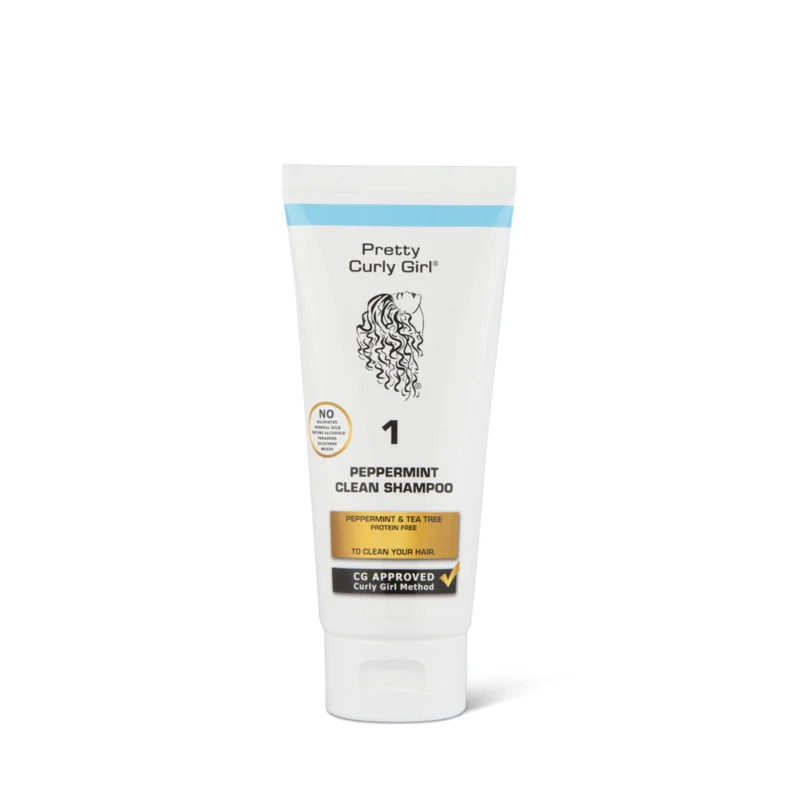 Pretty Curly Girl Peppermint shampoo travel size